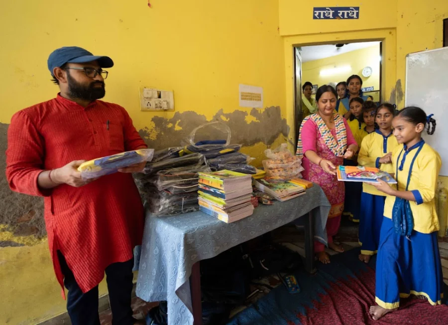 Uniforms, books, and study materials